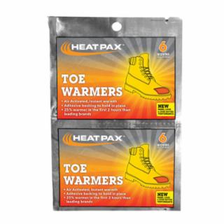 HEAT PAX™ Hand and Foot Warmer, Toe Pad, 4.84 in L x 3.78 in W, Orange - PACK OF 5 OR BOX OF 40