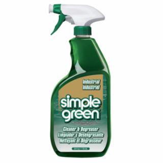 Simple Green Industrial Cleaner and Degreaser, 1 gal (6) or 24 oz spray bottle (12), Sassafras scent or unscented