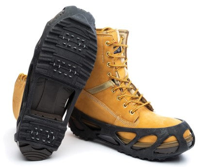 ICE TRACTION OVERSHOES, STEEL PLATES