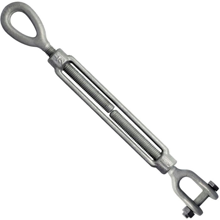 TURNBUCKLE  EYE-JAW GALVANIZED