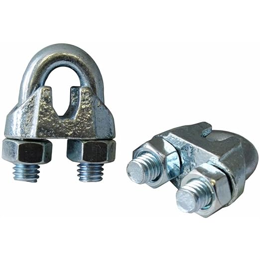 MALLEABLE WIRE ROPE CLIP (PACK OF 25)