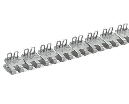 RS187 ALLIGATOR STAPLE FASTENERS 24" (1 BOX) STEEL W/NYLON HINGE PIN OR STAINLESS STEEL