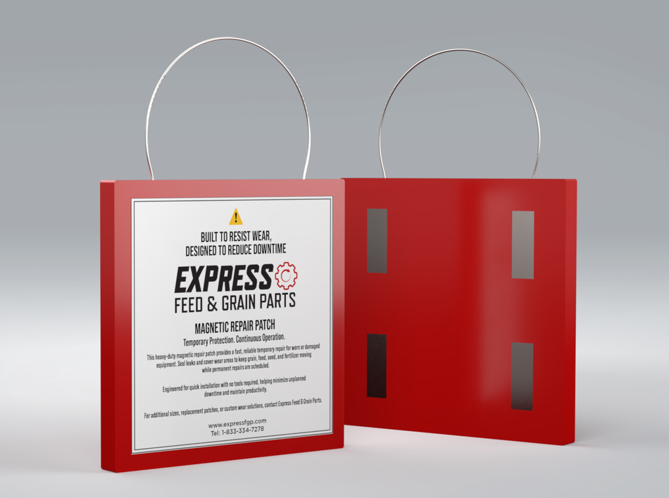 EXPRESS SQUARE MAGNET PATCH