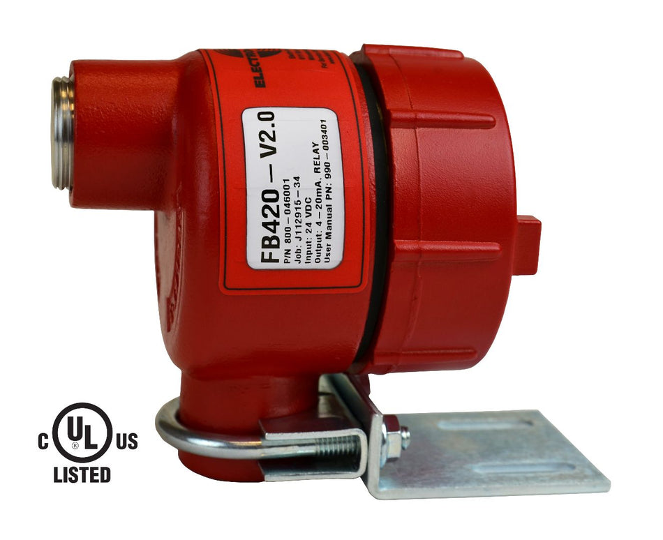 FB420 speed switch with relay & 4-20mA output