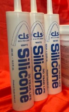 Adhesive - RTV - White - 10.3 OZ Tube - CASE OF 24