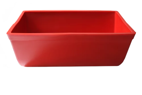 HD-MAX POLY RED BUCKETS 3" - 10" WIDTH